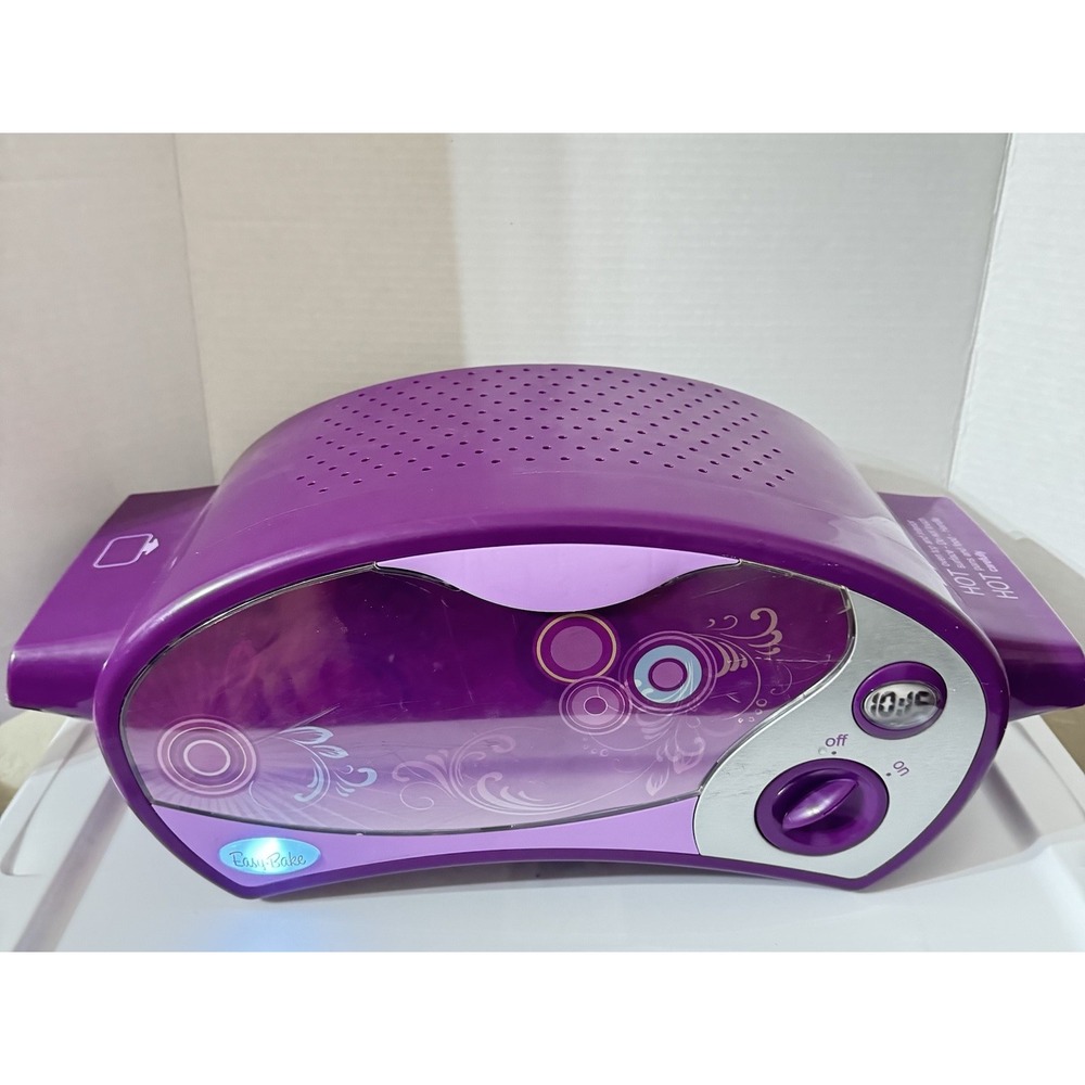 Purple HASBRO EASY-BAKE "ULTIMATE OVEN" Retired 2010 Tested Work